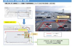 駐車場整備工事に伴う身障者スペースの一部閉鎖について