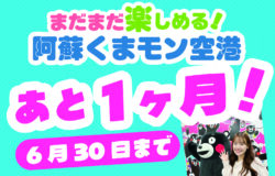 阿蘇くまモン空港★最新情報！（5月29日更新）